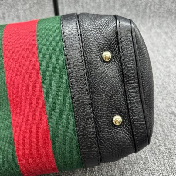 Gucci Boston Small Canvas Vintage Crossbody Bag 625-041125 - Picture 8 of 16